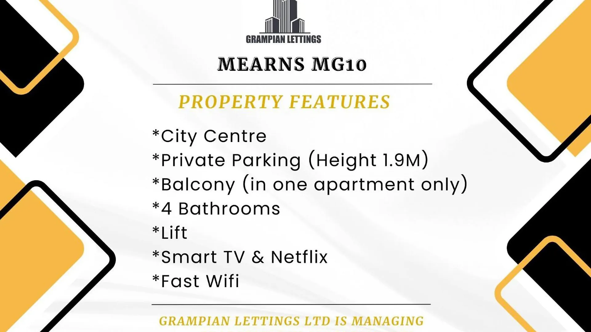 애버딘 Mearns H8 - Grampian Lettings 아파트 0*,